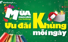 Tậu hàng xả láng trong mùa mua sắm cuối năm 2015 tại Viễn Thông A