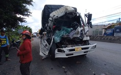 Tai nạn ở Tiền Giang: 2 người bị thương, cụ bà thoát chết trong gang tấc