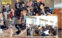 Bất chấp dịch Covid-19, fan Hàn liên tục ra sân bay đón thần tượng