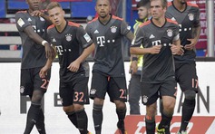 Bundesliga: Bayern Munich chật vật ở cảng Hamburg