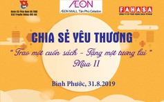 "Trao một cuốn sách - Tặng một tương lai" mùa II đến 2 xã biên giới tỉnh Bình Phước