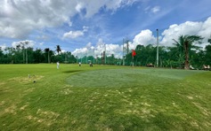 Sân tập golf 'xịn xò' bậc nhất miền Nam mở cửa tại Cần Thơ