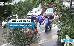 Nữ tài xế nhầm chân ga ‘náo loạn’ đường phố, dân mạng ngán ngẩm