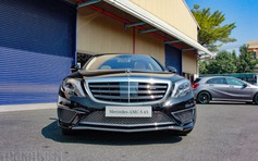 Soi 'siêu' sedan Mercedes AMG S65 giá 12,8 tỉ đồng