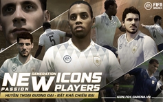 FIFA Online 4: Rio Ferdinand, Essien, Pep, Ronaldinho, vv… chính thức ra mắt bộ thẻ ICONS