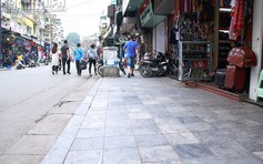 Vỉa hè 100 tuyến phố chính của Hà Nội sẽ lát đá tự nhiên