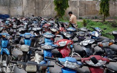 Hơn 2000 xe máy không ai nhận, CSGT TP.HCM buộc phải bán sắt vụn