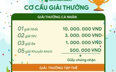 Sẽ trao giải 10 triệu đồng cho học sinh có sáng kiến bảo vệ môi trường