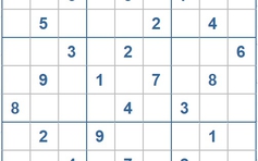 Mời các bạn thử sức với ô số Sudoku 3706 mức độ Khó