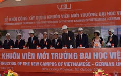 Khởi công xây dựng khuôn viên Trường ĐH Việt Đức
