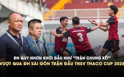 ĐH Quy Nhơn khởi đầu như “trận chung kết”, vượt qua ĐH Sài Gòn ở vòng loại TNSV THACO Cup 2026