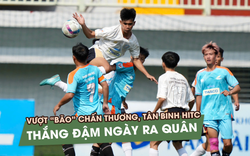 Vượt 'bão' chấn thương, tân binh CĐ Công thương TP.HCM lấy trọn 3 điểm ngày ra quân