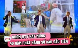 Nhóm MTV hát 'Thanh Niên Ca' mừng sinh nhật 40 năm Báo Thanh Niên