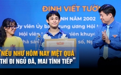 Đinh Viết Tường xúc động nhận giải “Thanh niên sống đẹp”: Tự hào vì đã dám làm