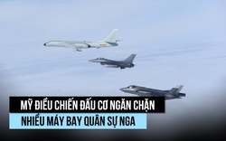 Chiến đấu cơ Mỹ chặn máy bay quân sự Nga ở Alaska