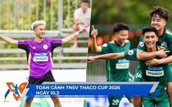TNSV THACO Cup 2026 ngày 10.3: ‘Neymar xứ Thanh’ đi vào lịch sử | Trung vệ ĐH TDTT Đà Nẵng ghi siêu phẩm
