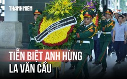 Nghẹn ngào tiễn biệt Đại tá La Văn Cầu