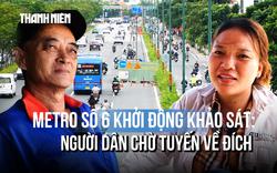 Bắt đầu khoan khảo sát metro số 6: Người dân chờ ngày đến sân bay bằng metro