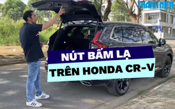 Nút bấm 'lạ' trên cốp xe Honda CR-V để làm gì?