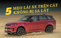 5 mẹo lái xe trên cát không bị sa lầy