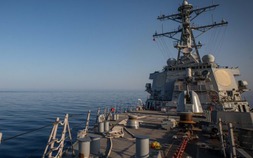 Mỹ hạ tên lửa chống hạm, UAV của Houthi nhằm vào tàu khu trục trên biển Đen