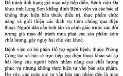 Mạo danh bác sĩ, dược sĩ tư vấn thuốc, tiêm chủng, tuyển dụng lao động