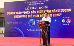 PC Phú Yên sôi nổi hưởng ứng Chiến dịch 'Giờ Trái đất 2025'