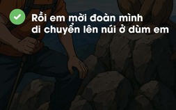 Gen Z nói 'đoàn mình di chuyển lên núi', 'cho xin số tài khoản'... nghĩa là gì?