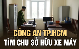 Công an TP.HCM tìm chủ sở hữu xe máy trong vụ án ma túy
