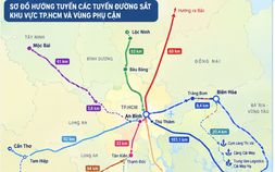 Quy hoạch 7 tuyến đường sắt mới tại TP.HCM