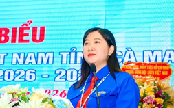 Chị Nguyễn Thị Thúy Duy giữ chức Chủ tịch Hội Liên hiệp thanh niên tỉnh Cà Mau