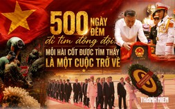 500 ngày đêm đi tìm đồng đội: Mỗi hài cốt được tìm thấy là một cuộc trở về