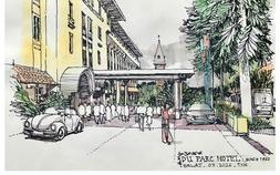 Đi thang máy lồng sắt gần trăm tuổi ở Du Parc Đà Lạt