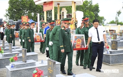 Tìm thấy 5 hài cốt liệt sĩ ở Quảng Ngãi: ‘Đưa các anh về với đất mẹ'