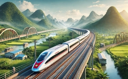 Dự kiến khởi công đường sắt cao tốc Bắc - Nam vào cuối năm 2027