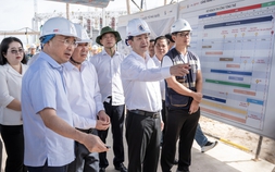 Lãnh đạo tỉnh An Giang thị sát loạt dự án APEC 2027