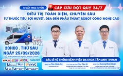 Cấp cứu đột quỵ 24/7 - Điều trị toàn diện, chuyên sâu: Robot, thuốc tiêu sợi huyết