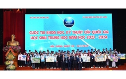 Tăng số lượng giải thưởng cuộc thi khoa học kỹ thuật quốc gia