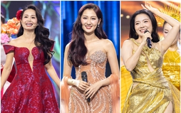 Cẩm Ly, Thanh Ngọc quyến rũ trình diễn cùng dàn hoa hậu