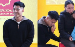 Vì sao cầu thủ Hà Đức Chinh bật khóc trong show thực tế?