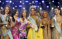 Minh Anh trượt top 6, người đẹp Mỹ đăng quang Hoa hậu Chuyển giới Quốc tế