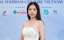 Nam Em rạng rỡ tại sự kiện, tiết lộ về vai trò mới