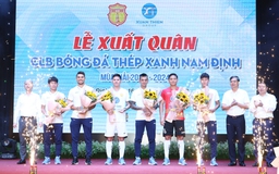 CLB Nam Định ra quân rầm rộ, đặt mục tiêu tốp 3 V-League