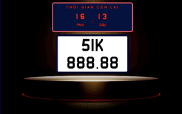 4 ngày nữa sẽ đấu giá lại biển số 'siêu VIP' 51K-888.88
