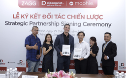 Di Động Việt hợp tác cùng thương hiệu phụ kiện ZAGG