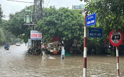 Cận cảnh hàng chục điểm ngập lụt ở TP.Đông Hà sau đêm mưa lớn