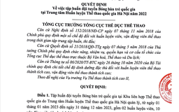 Vụ bữa ăn thiếu chất của VĐV bóng bàn trẻ: Chưa có án kỷ luật, chờ giải trình rõ