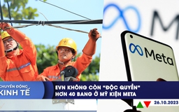 CHUYỂN ĐỘNG KINH TẾ ngày 26.10: EVN không còn ‘độc quyền’ | Hơn 40 bang ở Mỹ kiện Meta