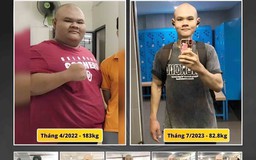 Chàng trai giảm cân hơn 100 kg trong 15 tháng