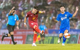 V-League: SLNA mất điểm rất đáng tiếc trước CLB Hà Tĩnh, đẳng cấp Đinh Thanh Trung